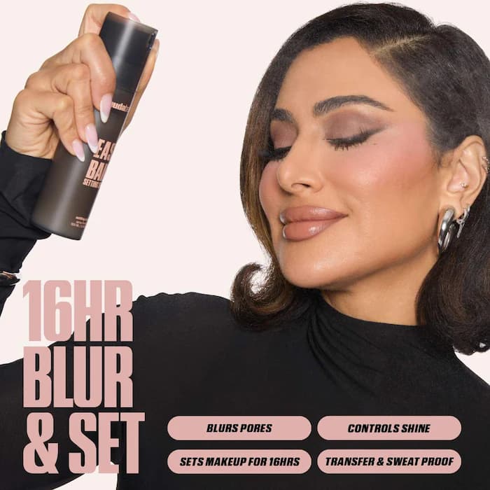 HUDA BEAUTY Easy Bake Blurring Setting Spray 100ml - Image 2